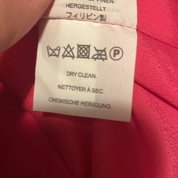 NWT Jcrew fuchsia ruffle wool/poly blend skirt with elastic waistband size 6 💃 - Picture 12 of 12